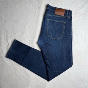 Hiroshi Kato THE HAMMER STRAIGHT OLD NEP Lint Selvedge Blue Jeans Men 33x30